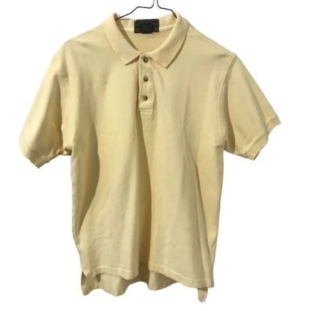 Savile Row Vintage yellow Polo size L      A320